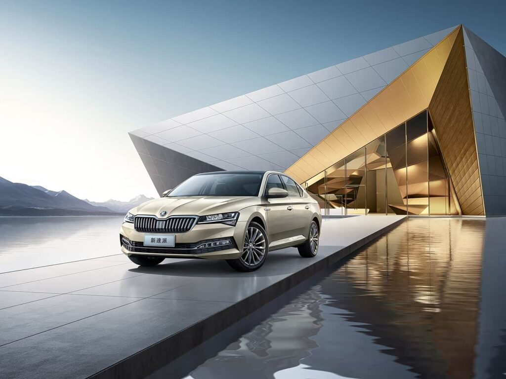 2026 Škoda Superb.